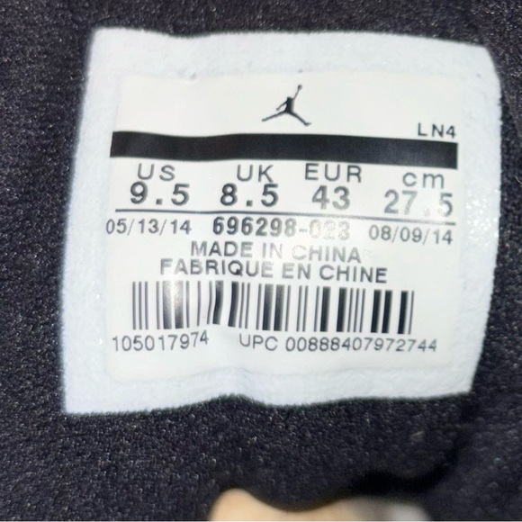 Air Jordan 13 Retro PRM Reflective Silver 2014 Size 9.5 - Picture 5 of 6